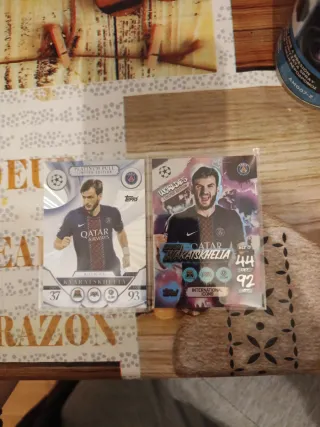 Cartas fútbol Topps Kvaratskhelia Platinum Pull