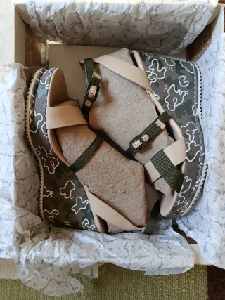 Sandali Clarks Donna Beige/Verde