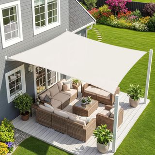 Toldo Vela Sombra Impermeable Sunnylaxx 3x3m