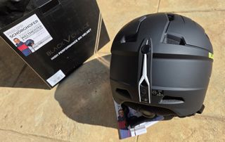 Casco de esquí negro Black Crevice Talla L