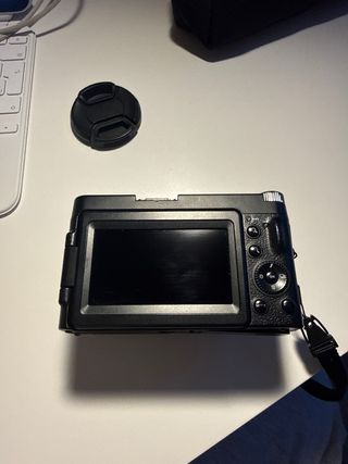 Cámara 4K Ultra HD Negra