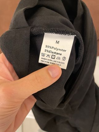 Faldas de ante negro y marrón, sin usar S