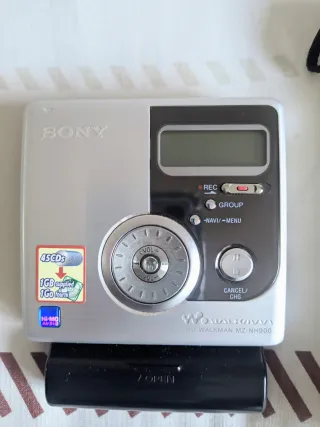 Minidisc Sony Hi-MD Walkman MZ-NH900 – Como nuevo