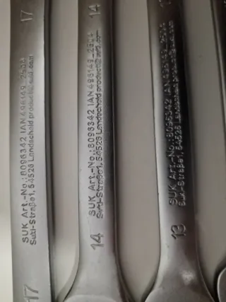 Juego llaves mixtas carraca