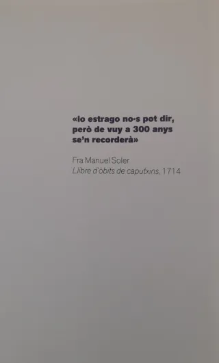 Barcelona 1714: els gravats de la guerra