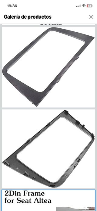 Embellecedor para pantalla 9”Seat Altea 2004-2015