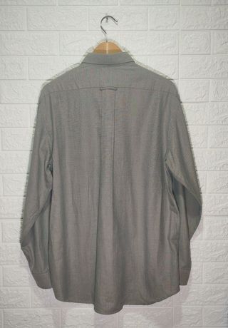 Camicia Lacoste Uomo Grigia Cotone L