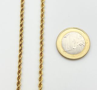 Cadena Salomónica Oro 18k 19.60 gr