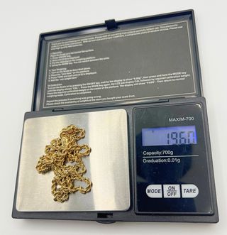 Cadena Salomónica Oro 18k 19.60 gr
