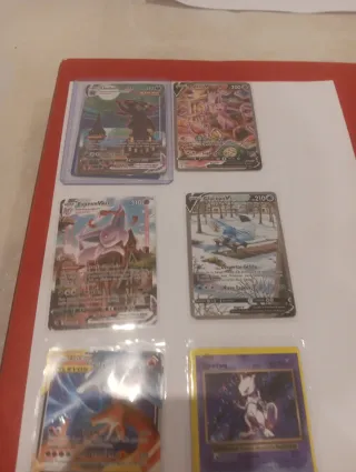 Cartas Pokémon Charizard GX Mewtwo V