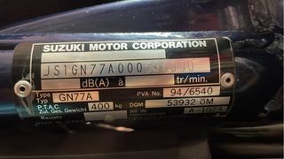 Suzuki Bandit 600N Naked Azul