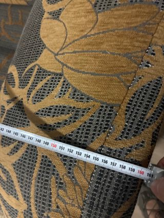 Sofá 2 plazas tela estampado floral