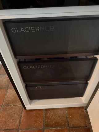 Frigorífico Combi Negro Cristal Cecotec