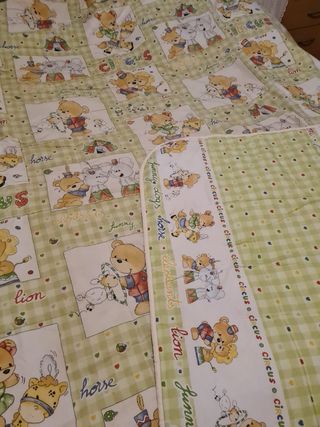 X 2Edredón Infantil Reversible 2'60x1'80