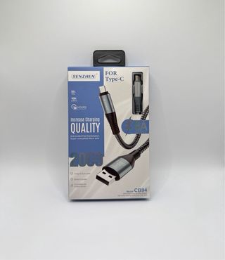 Cable Cargador USB-C 2 metros