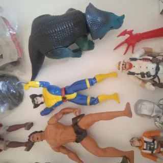 Lote Juguetes Antiguos Figuras Acción