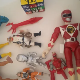 Lote Juguetes Antiguos Figuras Acción