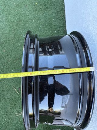 Llantas de aleación negras y plateadas por 4 €500