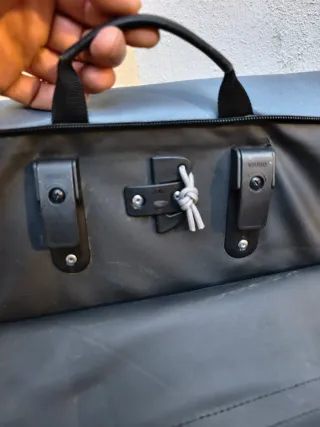 Bolso  y  Alforja para bici.  2 en 1.
