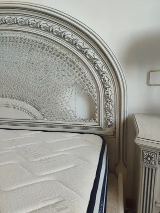 Habitación Matrimonio Madera Maciza.
