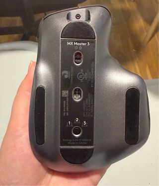 Logitech MX Master 3 Ratón Negro