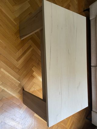 Mesa de centro elevable madera.  NUEVA