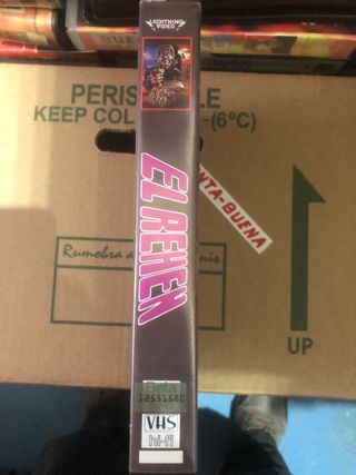 VHS El Rehen (Acción/Thriller)