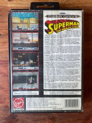 Superman: The Man of Steel Sega Mega Drive