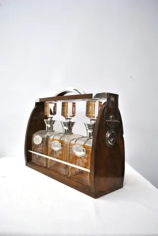 Set di 3 liquoriere Art Déco