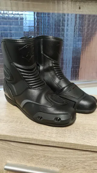 Botas Moto Velas Faster Negras Talla 44/45