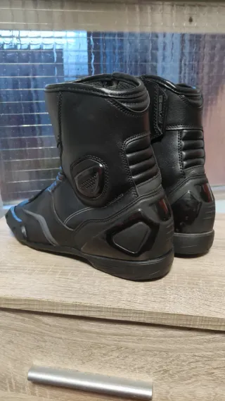Botas Moto Velas Faster Negras Talla 44/45