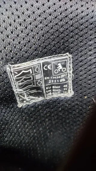 Botas Moto Velas Faster Negras Talla 44/45