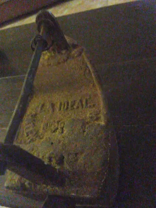 Placa forja decorativa