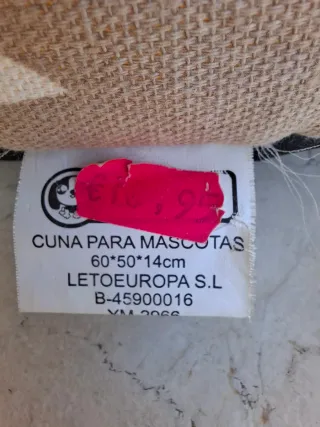 Cama para perros pequeños y medianos