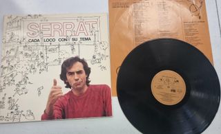 VINILO JOAN MANUEL SERRAT CADA LOCO CON 4