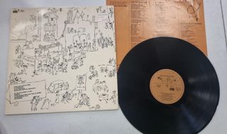 VINILO JOAN MANUEL SERRAT CADA LOCO CON 4