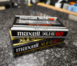 2x Cassetes Maxell XLS 60 Epitaxial