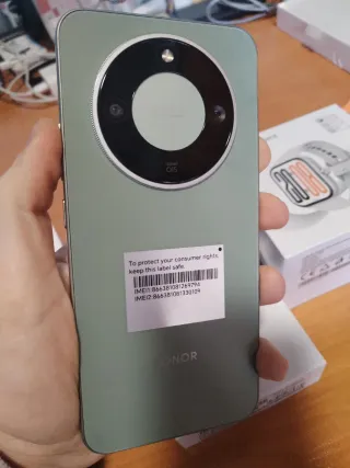 Honor Magic 8 Lite 5G Verde+ cargador 66W+reloj