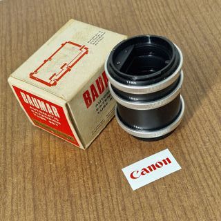 Set Tubi Estensione Baumar per Canon FD