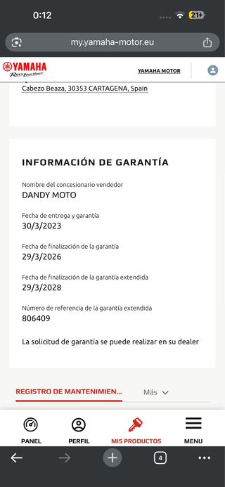 Yamaha MT-09 2023 A2 – Garantía oficial 5 años