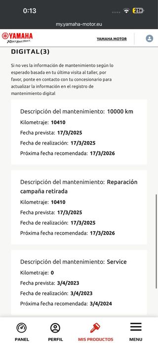 Yamaha MT-09 2023 A2 – Garantía oficial 5 años