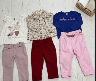 Lote Ropa Niña 12-18m Benetton Zara