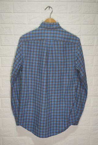 Camicia Ralph Lauren a quadretti azzurra S