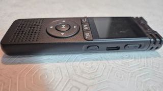 Grabadora de voz con IA, audio HD y transcripción