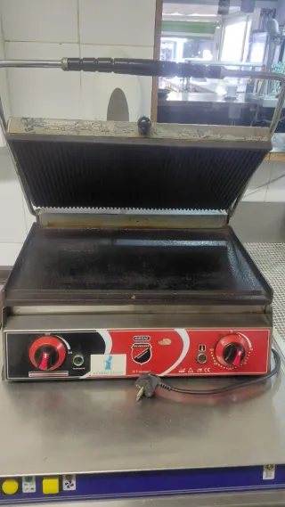 Plancha Kebab Inoxidable Profesional