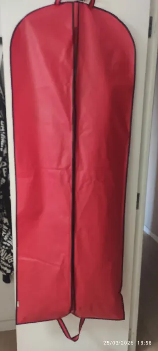 Vestido de noche rojo