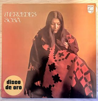 Mercedes Sosa LP Disco de Oro