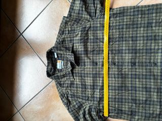 Camicia Timberland vintage check plaid verde | wor