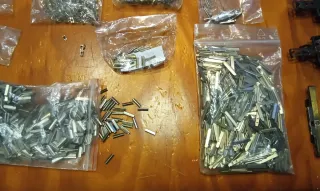 Lote accesorios vías y trenes