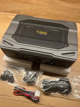 Subwoofer Coche MUSWAY Amplificado 200W (100rms)